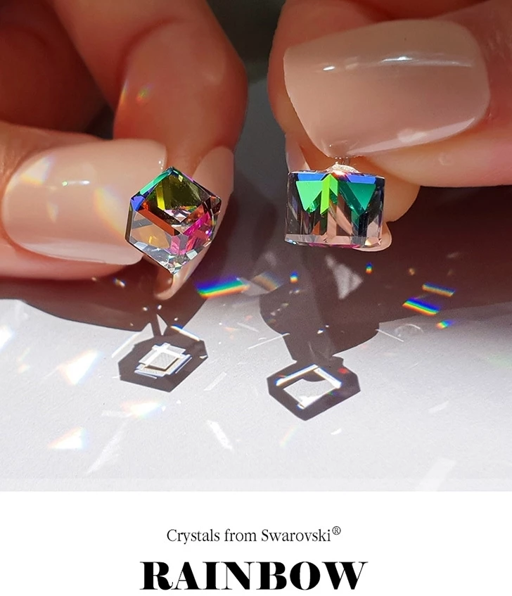 Wing Bling Casual Style Street Style Party Style Elegant Style Earrings For Women Rainbow X One Size 10 Wing Bling Casual Style Street Style Party Style Elegant Style Earrings For Women Rainbow X One Size - Image 8