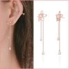 Wing Bling Casual Style Street Style Party Style Elegant Style Earrings For Women Pink (piercing) X One Size -Wing Bling Online Shop org 2409