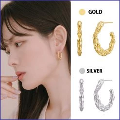 Wing Bling Casual Style Street Style Party Style Elegant Style Earrings For Women Gold X One Size