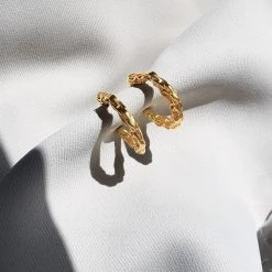 Wing Bling Casual Style Street Style Party Style Elegant Style Earrings For Women Gold X One Size -Wing Bling Online Shop org 2426