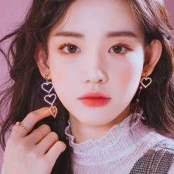 Wing Bling Casual Style Unisex Street Style Elegant Style Earrings For Women Silver X Free -Wing Bling Online Shop org 2444