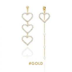 Wing Bling Casual Style Unisex Street Style Elegant Style Earrings For Women Silver X Free -Wing Bling Online Shop org 2448