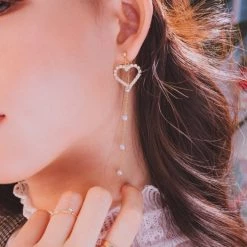 Wing Bling Casual Style Unisex Street Style Elegant Style Earrings For Women Silver X Free -Wing Bling Online Shop org 2454