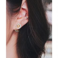 Wing Bling Casual Style Street Style Elegant Style Earrings For Women Pinkgold X One Size 22 Wing Bling Casual Style Street Style Elegant Style Earrings For Women Pinkgold X One Size -Wing Bling Online Shop org 2480