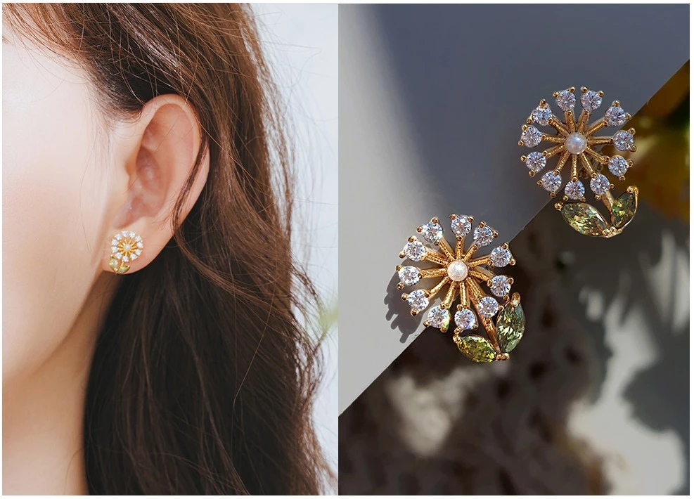 Wing Bling Casual Style Street Style Elegant Style Earrings For Women Pinkgold X One Size 13 Wing Bling Casual Style Street Style Elegant Style Earrings For Women Pinkgold X One Size - Image 11