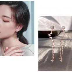 Wing Bling Casual Style Street Style Elegant Style Earrings For Women Gold X One Size -Wing Bling Online Shop org 2487