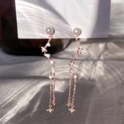 Wing Bling Casual Style Street Style Elegant Style Earrings For Women Gold X One Size -Wing Bling Online Shop org 2491