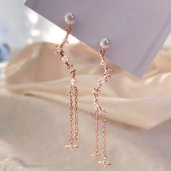 Wing Bling Casual Style Street Style Elegant Style Earrings For Women Gold X One Size -Wing Bling Online Shop org 2493