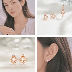 Wing Bling Casual Style Handmade Party Style Silver Office Style For Women Pink X One Size