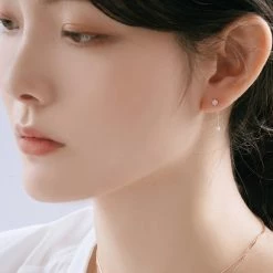 Wing Bling Casual Style Street Style Party Style Elegant Style Earrings For Women Silver X One Size -Wing Bling Online Shop org 2510