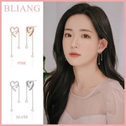 Wing Bling Casual Style Street Style Party Style Elegant Style Earrings For Women Silver Earrings X One Size