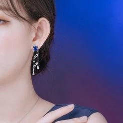 Wing Bling Casual Style Street Style Party Style Elegant Style Earrings For Women Silver (earrings) X One Size -Wing Bling Online Shop org 2630