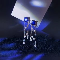 Wing Bling Casual Style Street Style Party Style Elegant Style Earrings For Women Silver (earrings) X One Size -Wing Bling Online Shop org 2631