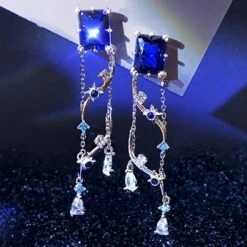 Wing Bling Casual Style Street Style Party Style Elegant Style Earrings For Women Silver (earrings) X One Size -Wing Bling Online Shop org 2632