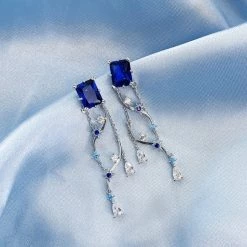 Wing Bling Casual Style Street Style Party Style Elegant Style Earrings For Women Silver (earrings) X One Size -Wing Bling Online Shop org 2633