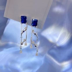 Wing Bling Casual Style Street Style Party Style Elegant Style Earrings For Women Silver (earrings) X One Size -Wing Bling Online Shop org 2634