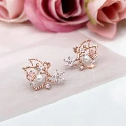 Wing Bling Casual Style Flower Street Style Party Style Elegant Style For Women Pink X One Size -Wing Bling Online Shop org 2646