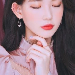 Wing Bling Casual Style Street Style Elegant Style Earrings For Women Pinkgold X One Size -Wing Bling Online Shop org 2673