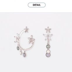 Wing Bling Casual Style Street Style Party Style Elegant Style Earrings For Women White (earrings) X One Size -Wing Bling Online Shop org 2754