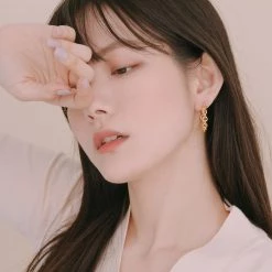 Wing Bling Casual Style Street Style Party Style Elegant Style Earrings For Women Silver X One Size -Wing Bling Online Shop org 2761