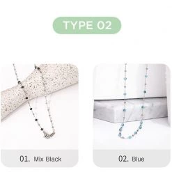 Wing Bling Casual Style Unisex Party Style Silver Office Style For Women Type 01_01.round Chain X One Size -Wing Bling Online Shop org 2816