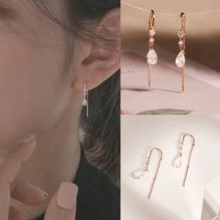 Wing Bling Casual Style Street Style Handmade Party Style Office Style For Women Rose Gold X One Size