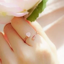 Wing Bling Rings For Women Silver X One Size