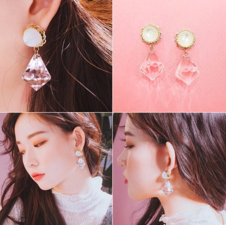 Wing Bling Earrings For Women No Color Specification X Piercing 6 Wing Bling Earrings For Women No Color Specification X Piercing - Image 4