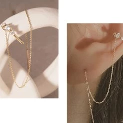 Wing Bling Casual Style Street Style Handmade Party Style Office Style For Women Yellow Gold X One Size -Wing Bling Online Shop org 302