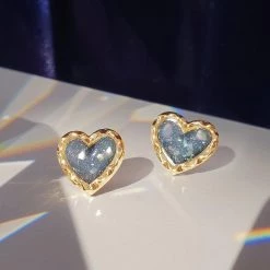 Wing Bling Earrings For Women Blue X Earring -Wing Bling Online Shop org 3025