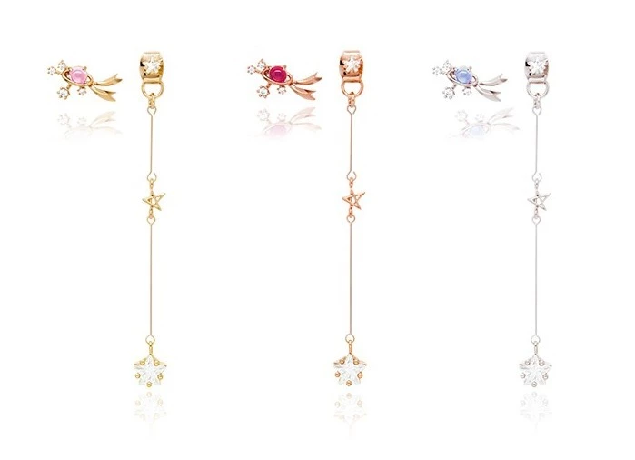 Wing Bling Earrings For Women Peridot Wisdom, Harmony X Piercing 4 Wing Bling Earrings For Women Peridot Wisdom, Harmony X Piercing - Image 2