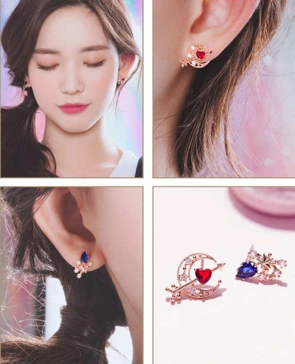 Wing Bling Earrings For Women No Color Specification X Earring 3 Wing Bling Earrings For Women No Color Specification X Earring