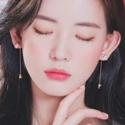 Wing Bling Earrings For Women Pink X Piercing 8 Wing Bling Earrings For Women Pink X Piercing -Wing Bling Online Shop org 3095