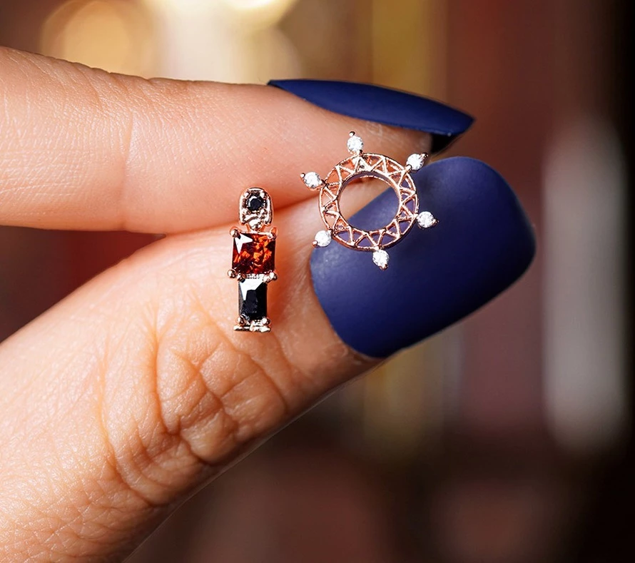 Wing Bling Earrings For Women No Color Specification X Earring 7 Wing Bling Earrings For Women No Color Specification X Earring - Image 5