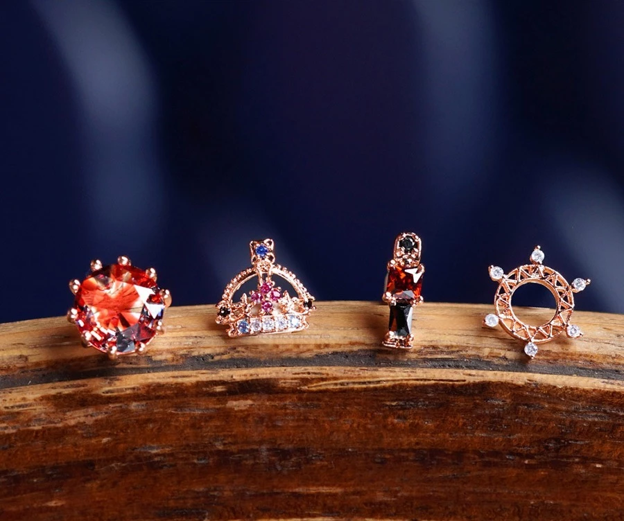 Wing Bling Earrings For Women No Color Specification X Earring 9 Wing Bling Earrings For Women No Color Specification X Earring - Image 7