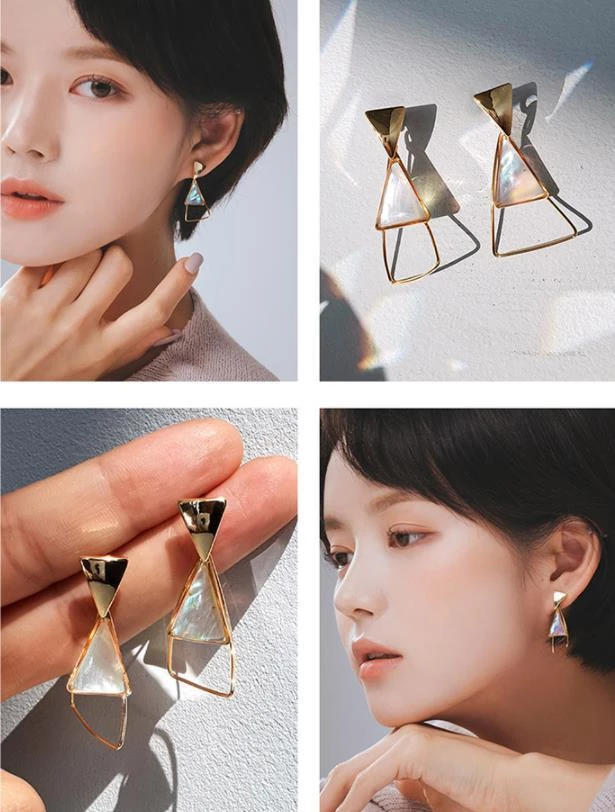 Wing Bling Earrings For Women No Color Specification X Earrings 3 Wing Bling Earrings For Women No Color Specification X Earrings