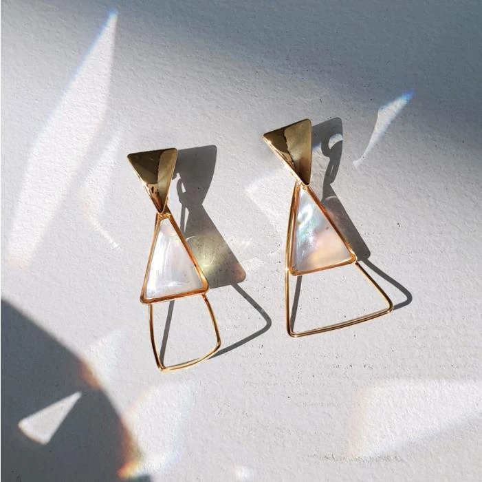 Wing Bling Earrings For Women No Color Specification X Earrings 4 Wing Bling Earrings For Women No Color Specification X Earrings - Image 2