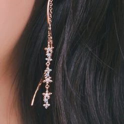 Wing Bling Casual Style Street Style Earrings For Women Pink System X Earrings -Wing Bling Online Shop org 313