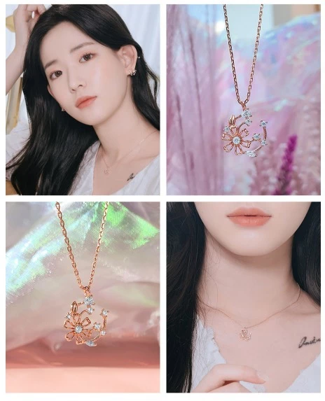 Wing Bling Necklaces & Pendants For Women Silver X One Size 3 Wing Bling Necklaces & Pendants For Women Silver X One Size