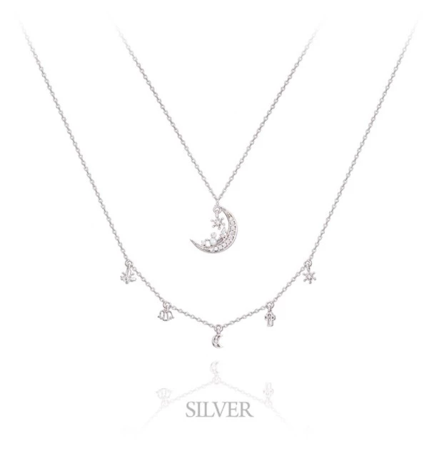 Wing Bling Necklaces & Pendants For Women Silver X One Size 6 Wing Bling Necklaces & Pendants For Women Silver X One Size - Image 4