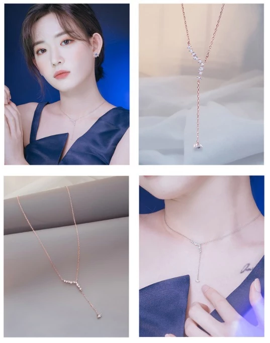 Wing Bling Necklaces & Pendants For Women Silver X One Size 3 Wing Bling Necklaces & Pendants For Women Silver X One Size