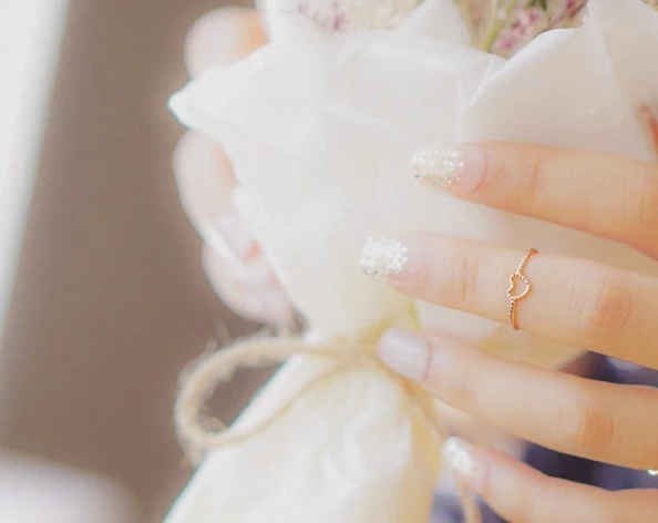 Wing Bling Rings For Women Gold X One Size 6 Wing Bling Rings For Women Gold X One Size - Image 4