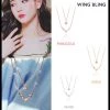 Wing Bling Casual Style Unisex Street Style Necklaces & Pendants For Women Pink X One Size -Wing Bling Online Shop org 328