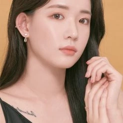 Wing Bling Casual Style Street Style Party Style Elegant Style Earrings For Women Pink X One Size -Wing Bling Online Shop org 3325