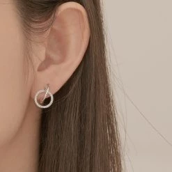 Wing Bling Casual Style Street Style Party Style Elegant Style Earrings For Women Gold X One Size -Wing Bling Online Shop org 3363