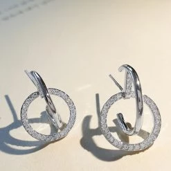 Wing Bling Casual Style Street Style Party Style Elegant Style Earrings For Women Gold X One Size -Wing Bling Online Shop org 3369