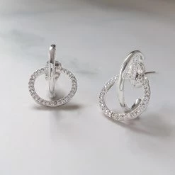 Wing Bling Casual Style Street Style Party Style Elegant Style Earrings For Women Gold X One Size -Wing Bling Online Shop org 3370