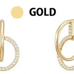 Wing Bling Casual Style Street Style Party Style Elegant Style Earrings For Women Gold X One Size -Wing Bling Online Shop org 3372