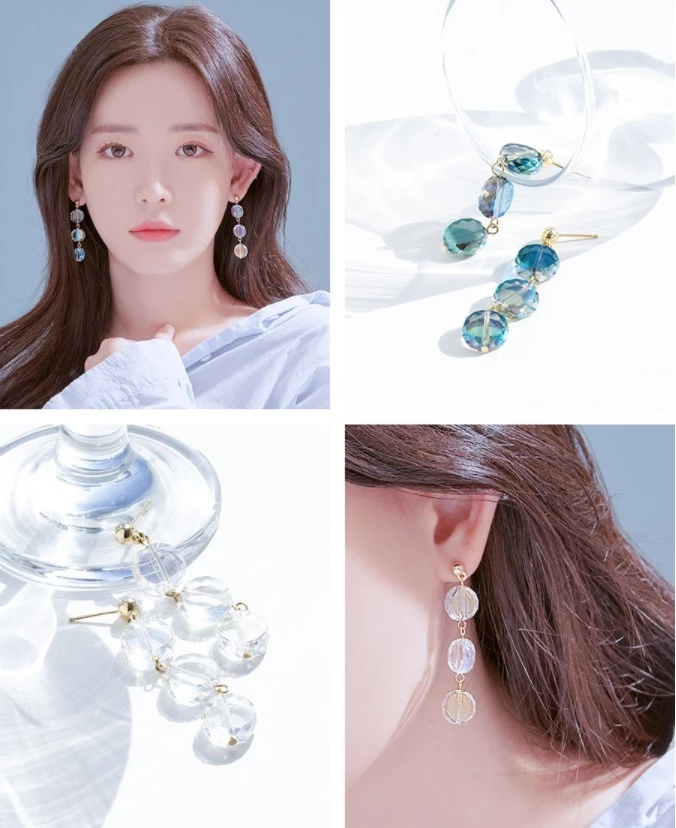 Wing Bling Earrings For Women White X One Size 3 Wing Bling Earrings For Women White X One Size