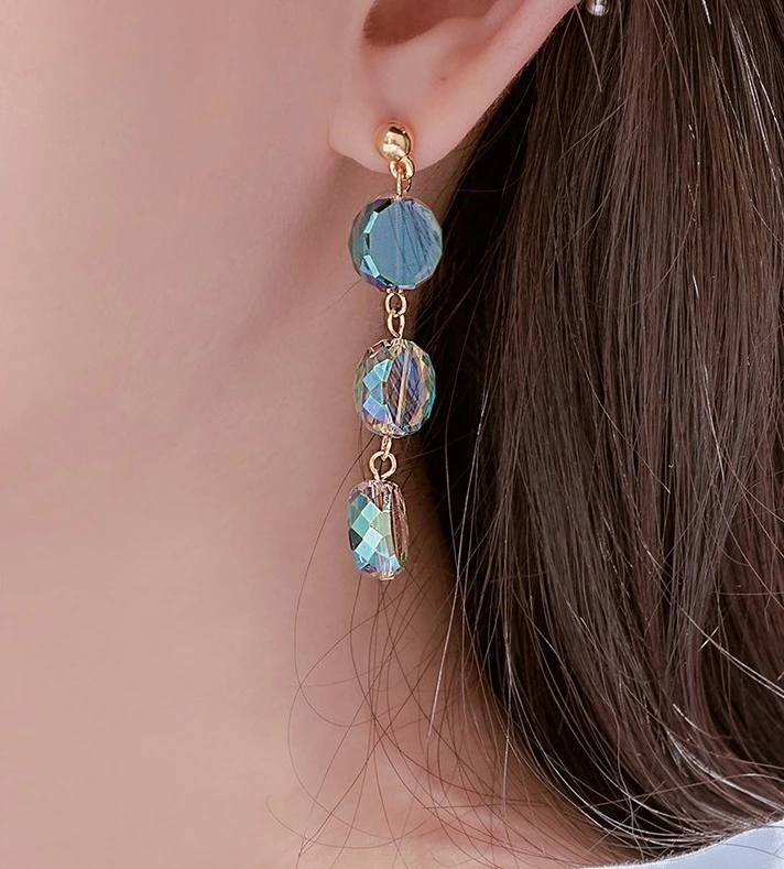 Wing Bling Earrings For Women White X One Size 8 Wing Bling Earrings For Women White X One Size - Image 6